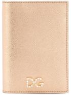 Dolce & Gabbana Dauphine Passport Holder - Gold