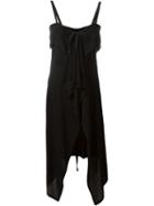 Ann Demeulemeester Long Top With Ribbon