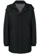 Z Zegna Padded Winter Parka - Black