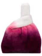 Simonetta Ravizza Furrissima Ombré Tote Bag - Pink