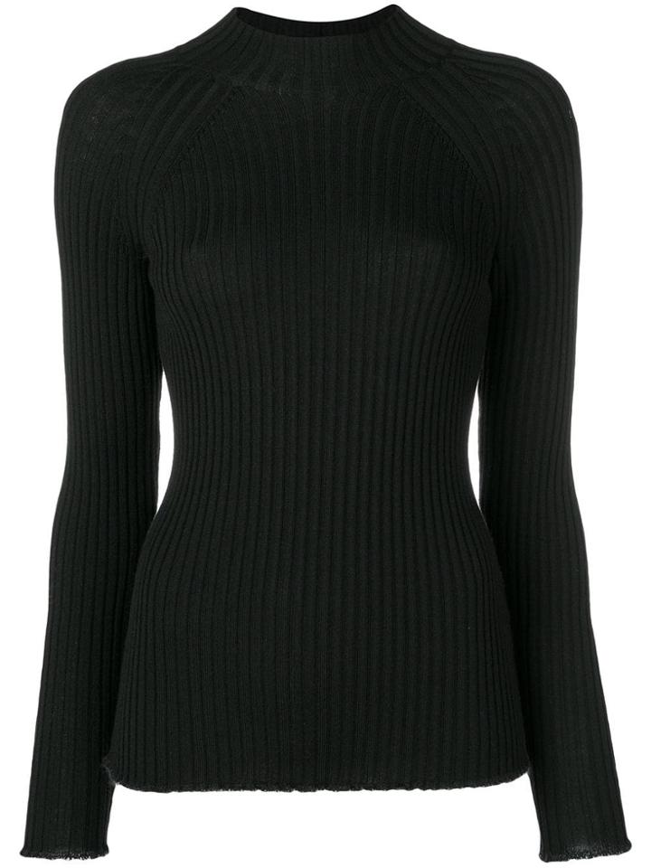 Sonia Rykiel Ribbed Jumper - Black