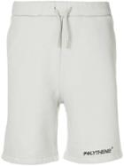 Polythene* Optics Drawstring Waist Shorts - Grey