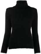 Incentive! Cashmere Turtleneck Jumper - Black