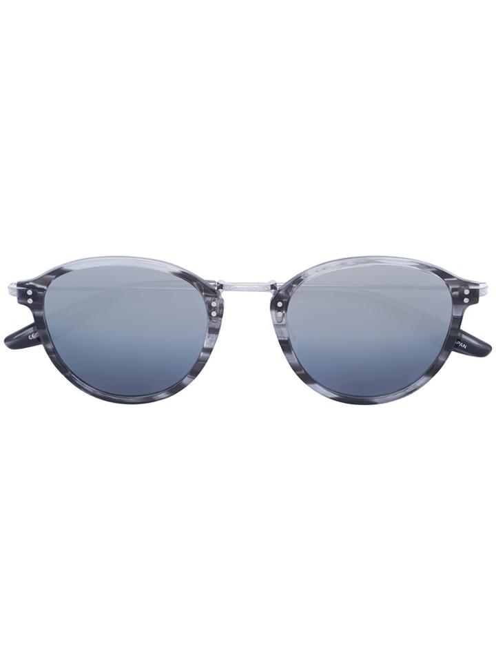 Barton Perreira Round Frame Sunglasses - Grey