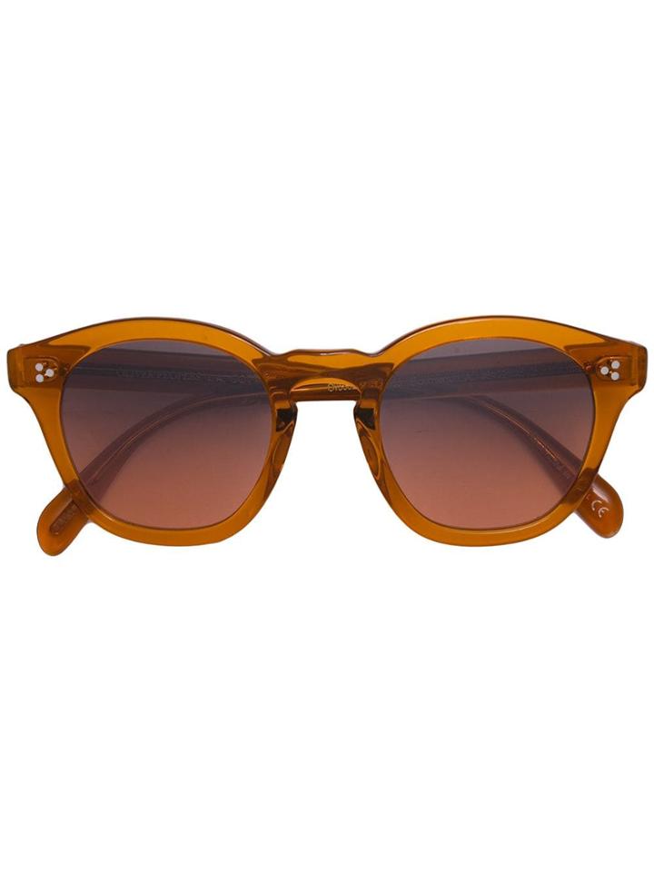 Oliver Peoples Boudreau La Sunglasses - Orange