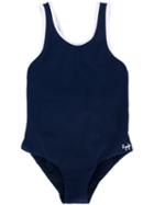 Il Gufo - Scoop Neck Swimsuit - Kids - Nylon/polyamide/spandex/elastane - 6 Yrs, Blue