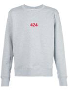 424 Fairfax Alias Crewneck Sweatshirt - Grey