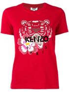 Kenzo Logo Patch T-shirt - Red
