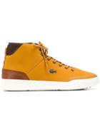 Lacoste Shearling Boots - Yellow
