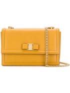 Salvatore Ferragamo Vara Essential Flap Bag - Yellow & Orange