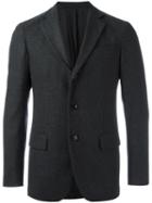 Mp Massimo Piombo Three-button Blazer, Men's, Size: 46, Grey, Wool/cashmere/cupro