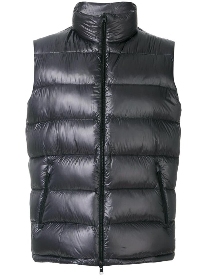 Herno Padded Sleeveless Gilet - Grey