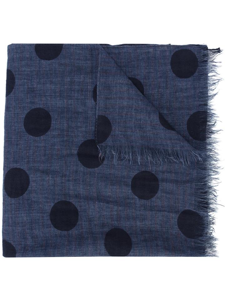 Destin Spotted Scarf - Blue