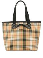 Burberry Vintage Check Shopper Tote - Brown