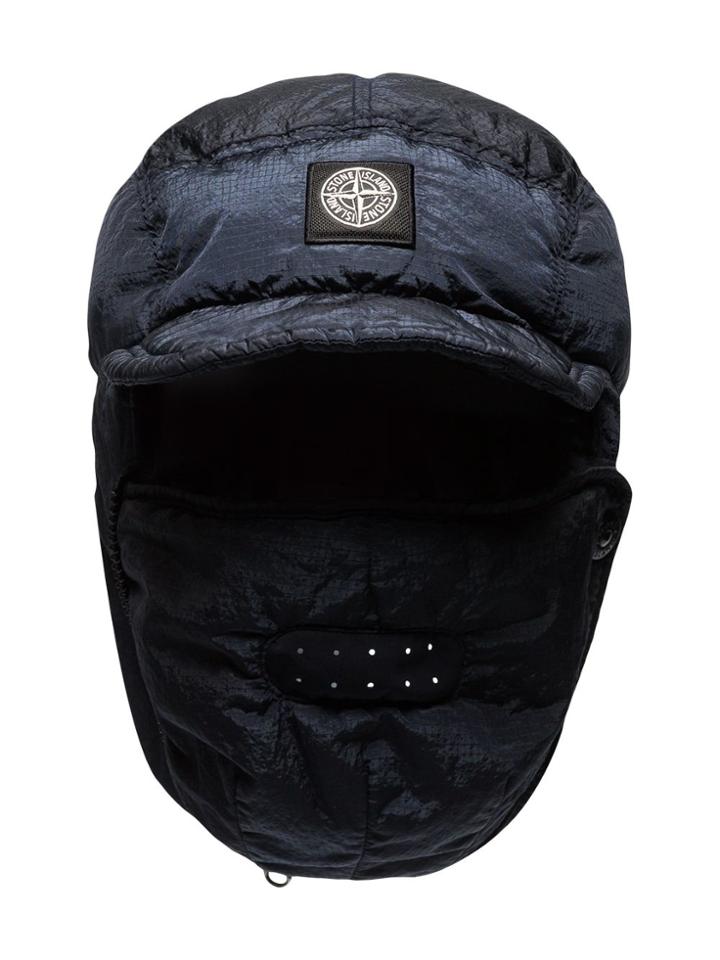 Stone Island Padded Logo Patch Hat - Blue