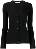 Prada Pre-owned 1990's V-neck Fitted Cardigan - Black
