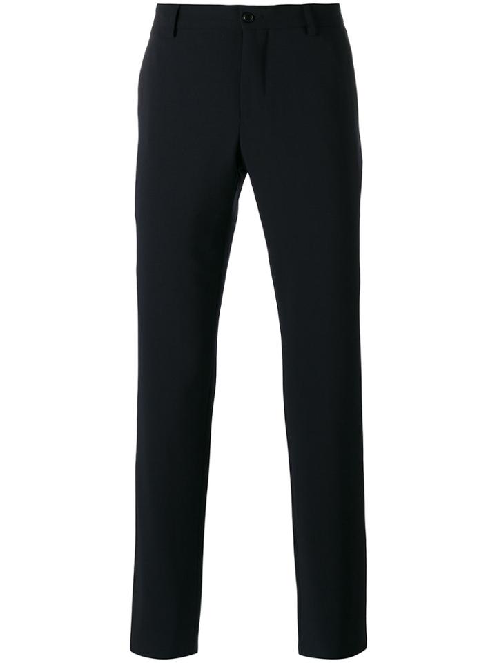 Giorgio Armani Slim-fit Trousers - Blue