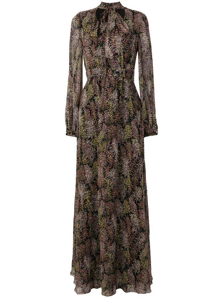 Giambattista Valli Long Floral Dress - Multicolour