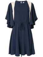 Pringle Of Scotland Wide-leg Cropped Pants - Blue