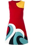 Red Valentino - Abstract Shift Dress - Women - Cotton/polyester/acetate - 40, Women's, Cotton/polyester/acetate