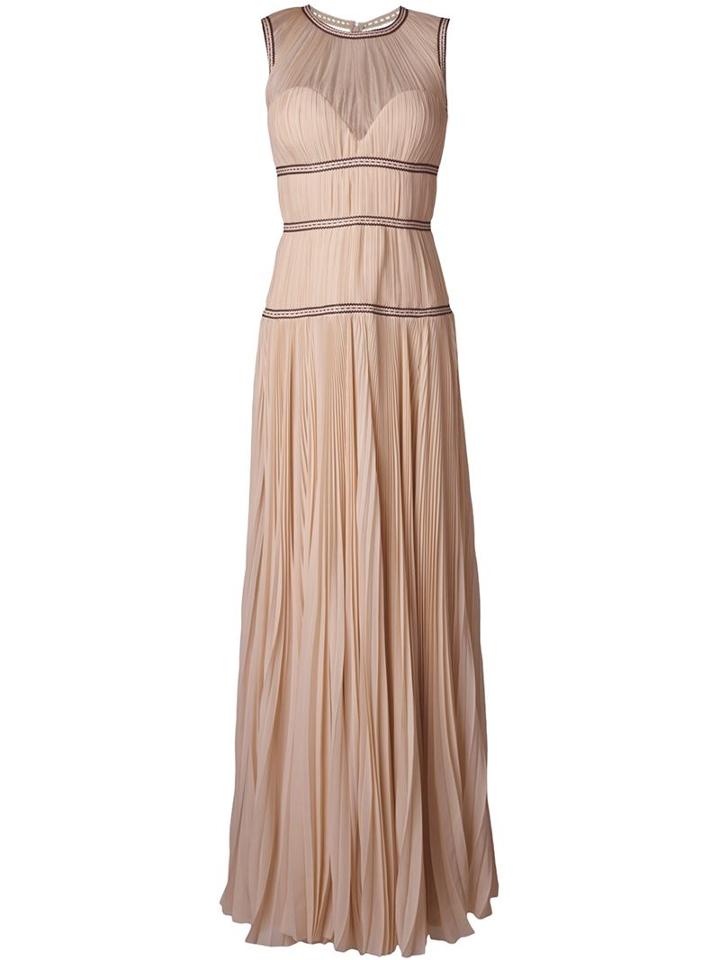 Alexander Mcqueen Pleated Evening Dress