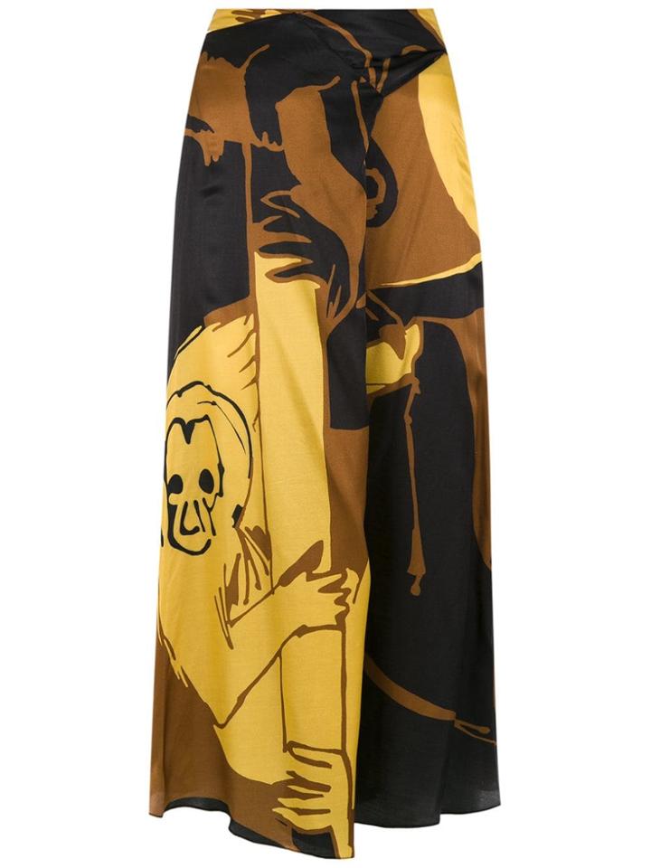 Alcaçuz Figura Skirt - Brown