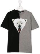 Marcelo Burlon County Of Milan Kids Teen Polar Bear Print T-shirt -