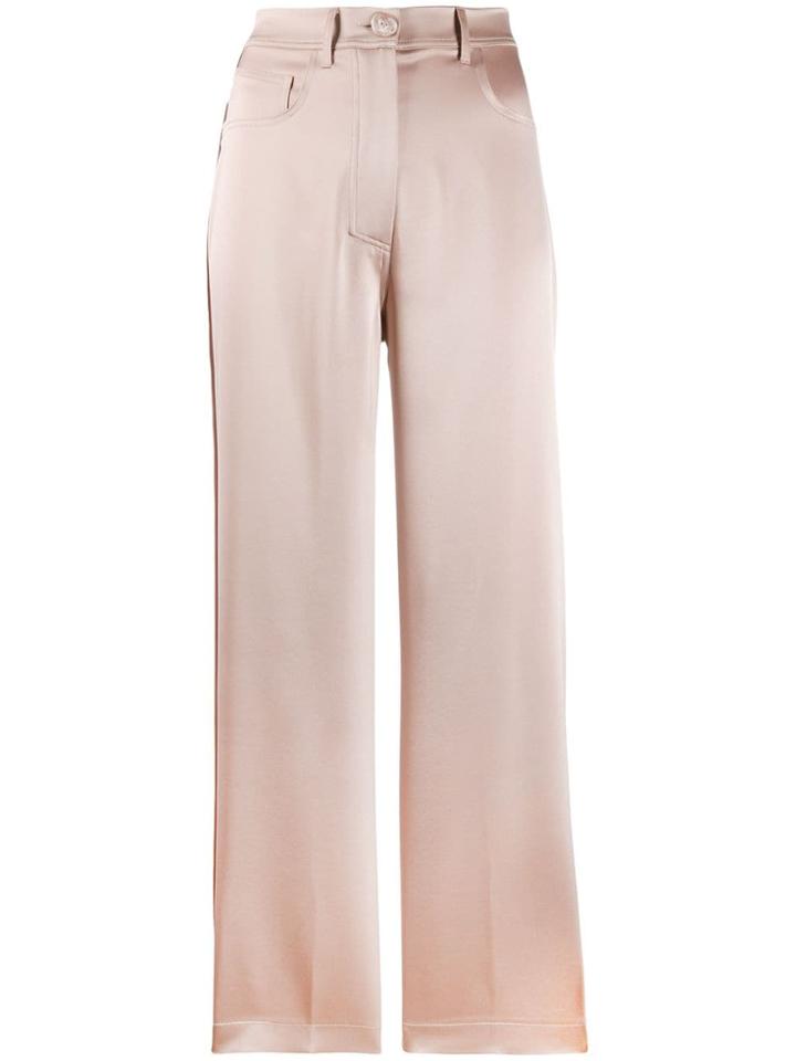 Nanushka Wide-leg Trousers - Neutrals