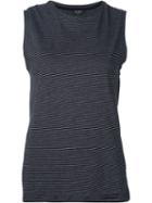Neuw Lucy Striped Tank Top, Women's, Size: S, Black, Cotton