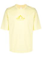 Cottweiler Contrast Logo T-shirt - Yellow