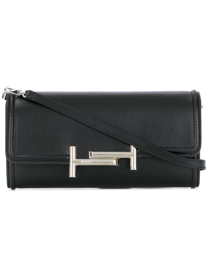 Tod's Double T Micro Crossbody Bag - Black