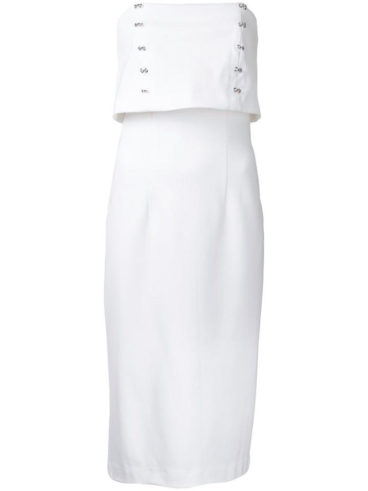 Manning Cartell - Neo Punk Dress - Women - Spandex/elastane/viscose - 6, White, Spandex/elastane/viscose