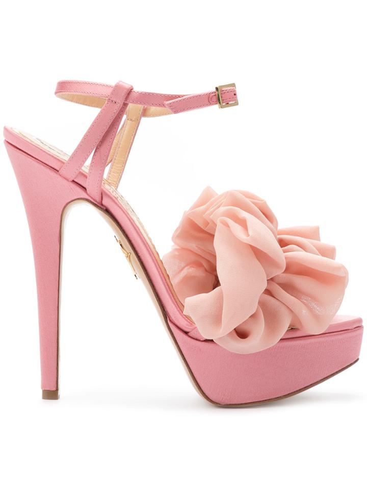 Charlotte Olympia Serine Pumps - Pink & Purple