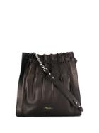 3.1 Phillip Lim Embossed Logo Tote - Black