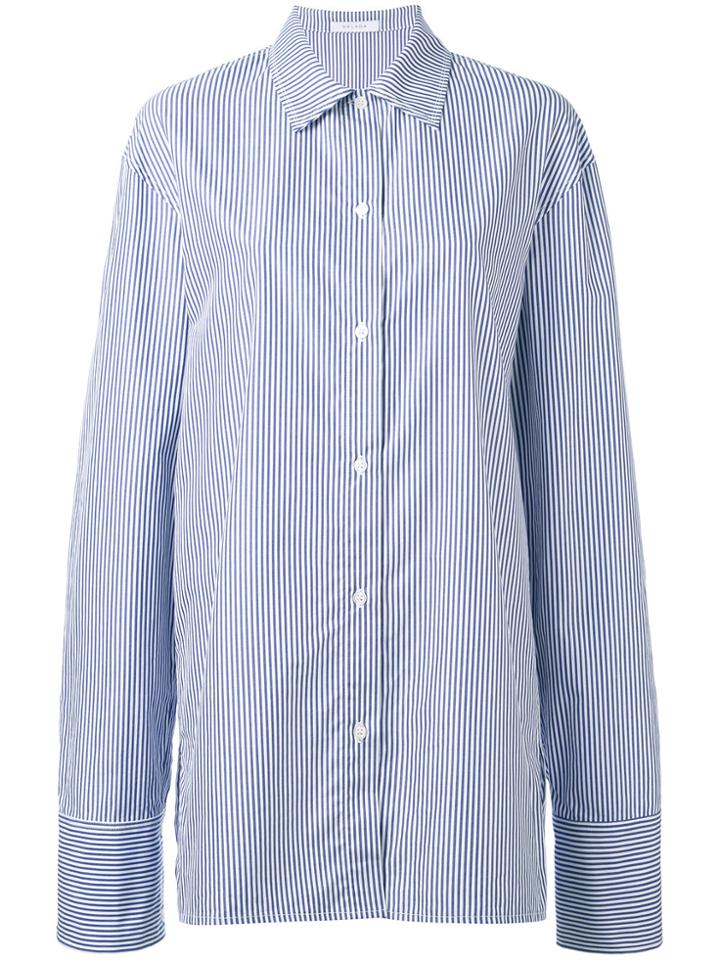 Delada Classic Striped Shirt - Blue