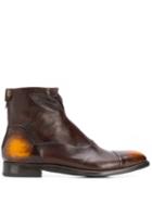 Alberto Fasciani Tinted Ankle Boots - Brown