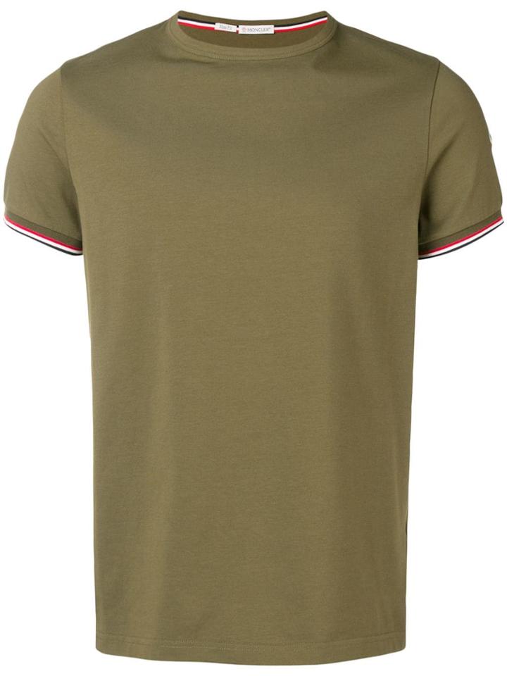 Moncler Crew Neck T-shirt - Green