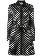 Moschino Polka Dots Shirt Dress - Black