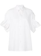 Junya Watanabe Ruffled Sleeves Shirt - White