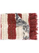 Ralph Lauren Denim (blue) & Supply Striped Scarf, Men's, Cotton/acrylic/wool/other Fibers