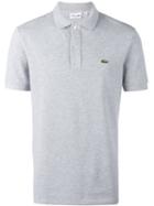 Lacoste Logo Polo Shirt, Men's, Size: 3, Grey, Cotton