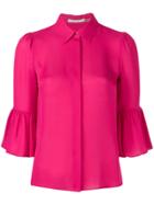 Alice+olivia Button Down Blouse - Pink