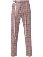 Represent Red Checked Trousers