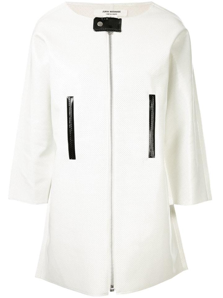 Junya Watanabe Comme Des Garçons Vintage 2d Boxy Jacket - White