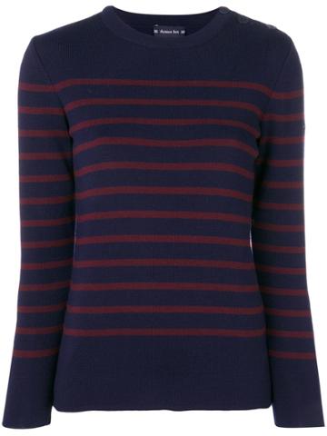 Armor Lux Striped Sweater - Blue