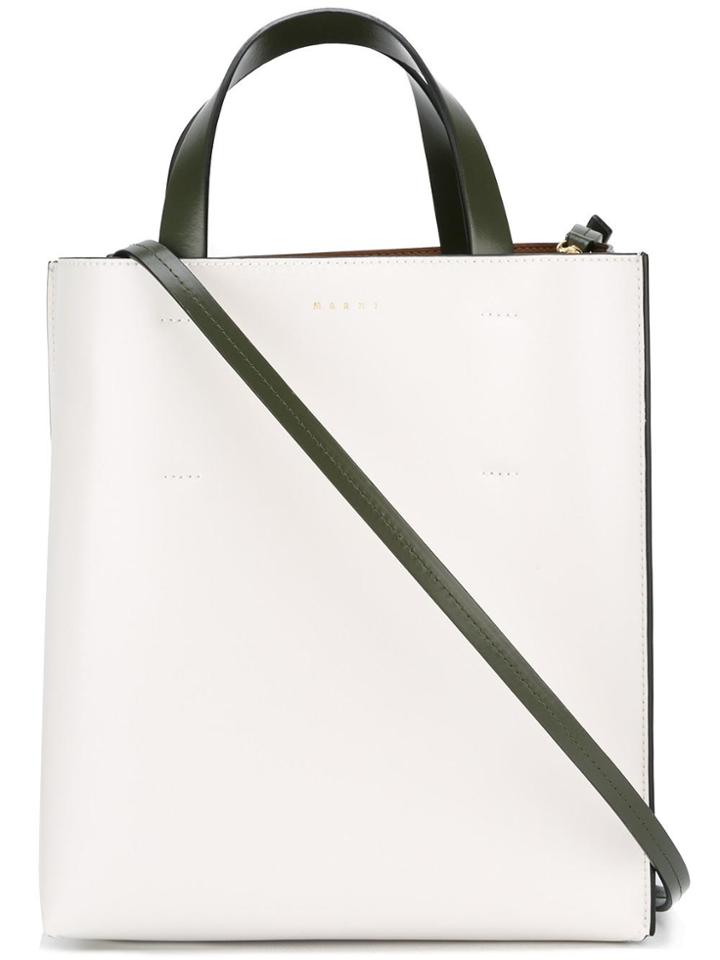 Marni Museo Tote Bag - White