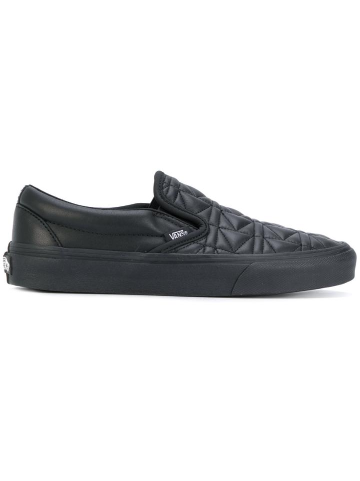 Vans Vans X Karl Lagerfeld Classic Slip-on Sneakers - Black