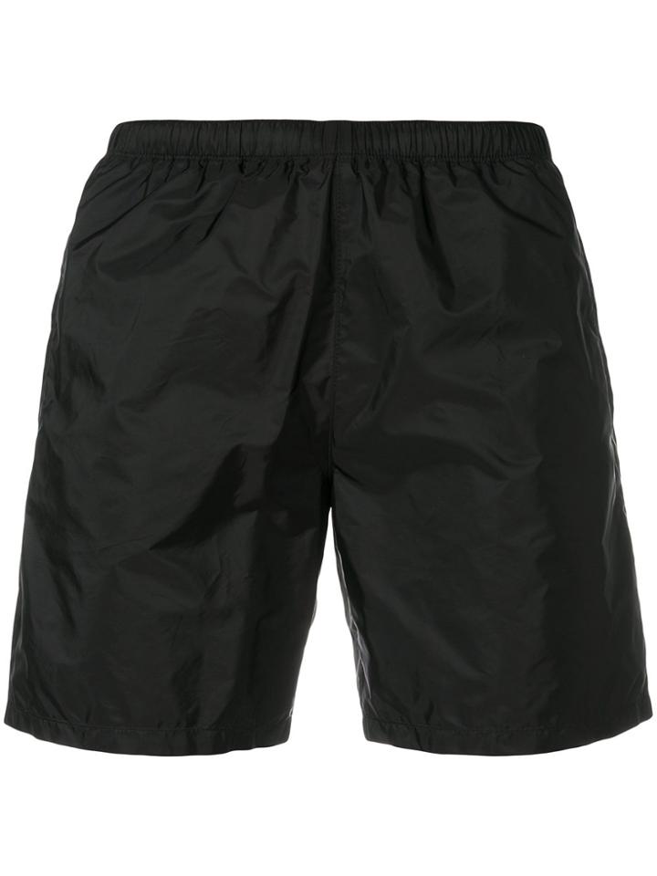 Prada Low-rise Swimming Shorts - Black