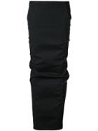 Rick Owens Pillar Long Skirt - Black