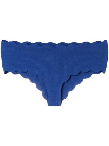 Marysia Marysia Basket Weave Bikini Bottoms - Blue